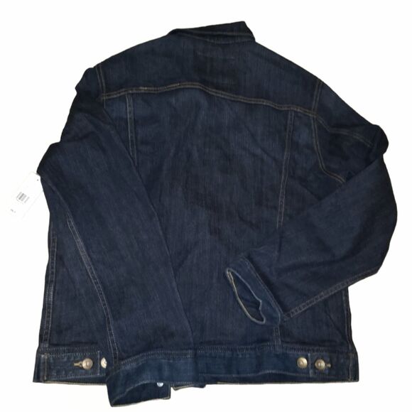 Big Star 1974 Dark Wash Stretch Denim Trucker Jacket Size XL MSRP: $98 - Picture 5 of 5